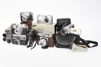 Lot 490 - A Mixed Selection of Various Cameras