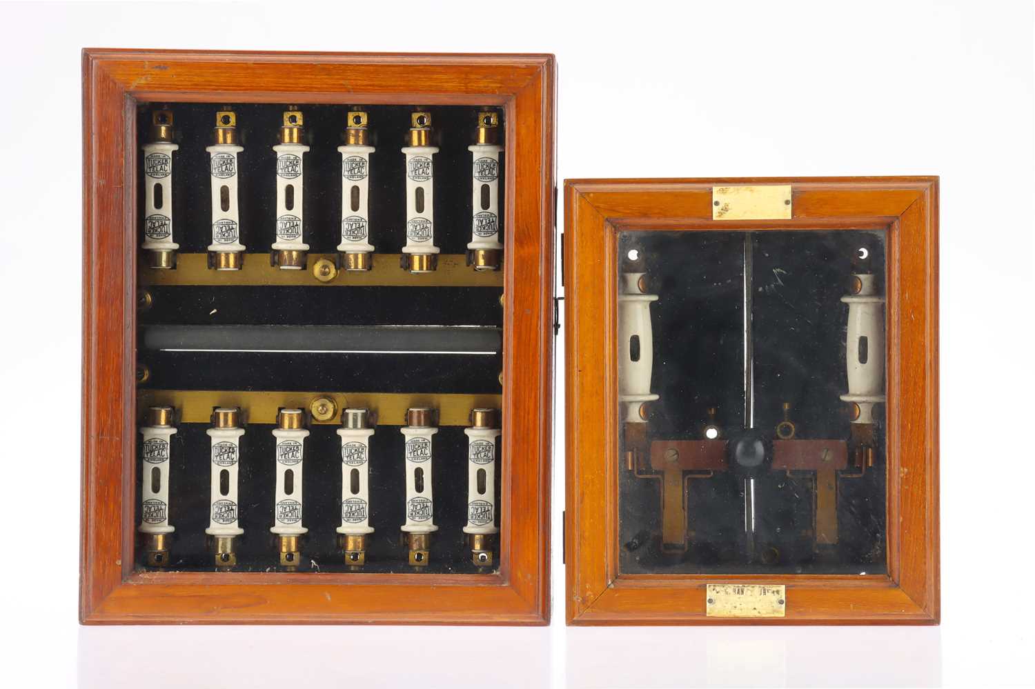 Lot 1158 - Early Electric Fuse Box & Switch