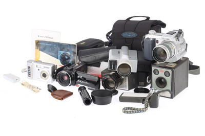 Lot 488 - A Selection of Various Cameras