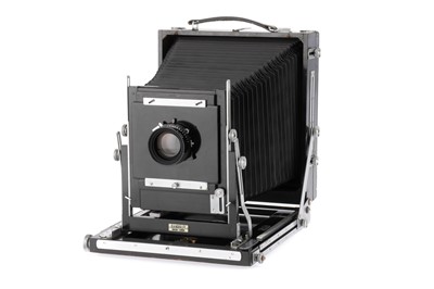 Lot 271C - A Gandolfi 8x10" Mahogany & Brass Field Camera