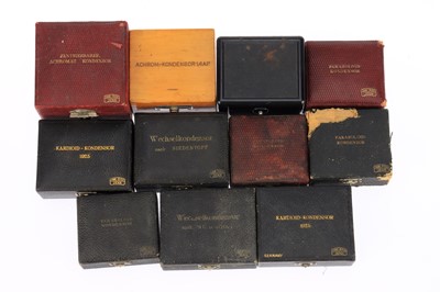 Lot 1107 - Collection of Carl Zeiss Jena Microscope Condensers