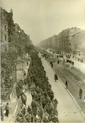 Lot 278 - A Large Collection of Russian WWII Press Photographs of the Red Army entering Berlin and the Liberation of Nazi Death Camps