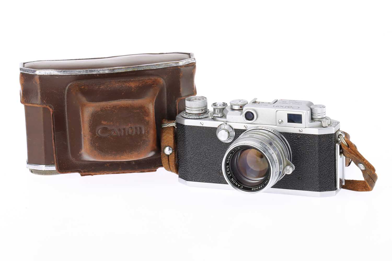 Lot 325 - A Canon II c 35mm Rangefinder Camera