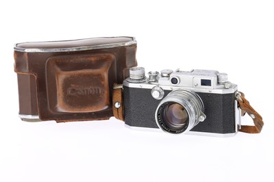 Lot 325 - A Canon II c 35mm Rangefinder Camera