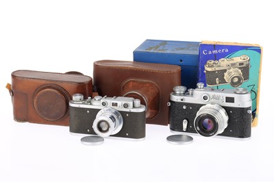 Lot 146 - A Pair of FED Rangefinder Cameras