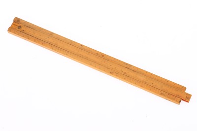 Lot 1138 - A French Slide Rule by GrAvete Lenoir