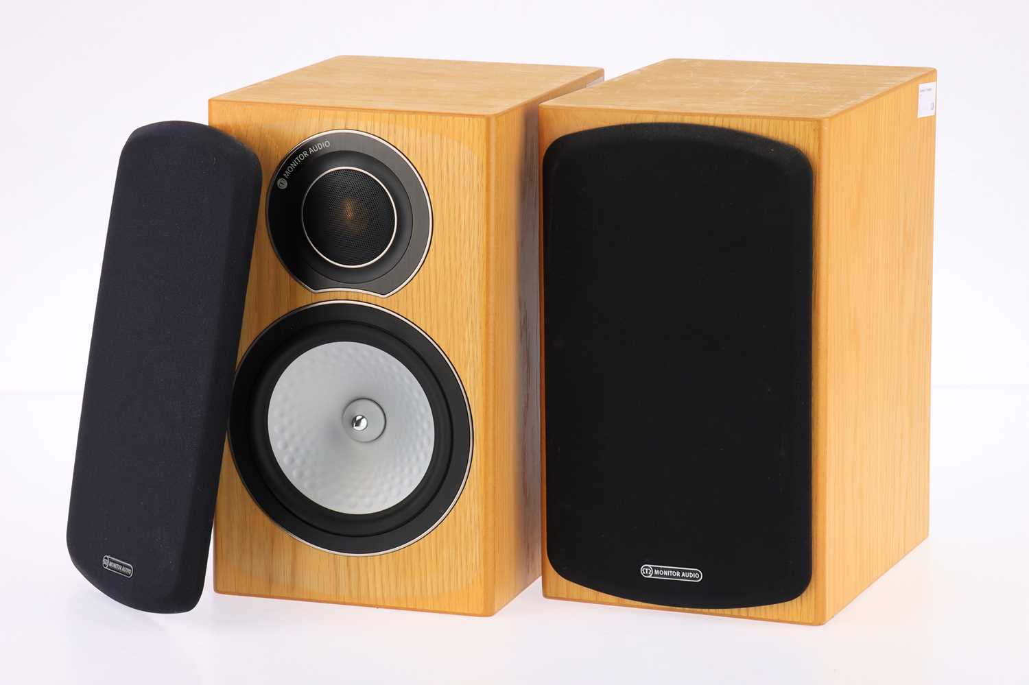 Lot 1366 - A Pair of Monitor Audio Silver RX1 Speakers,