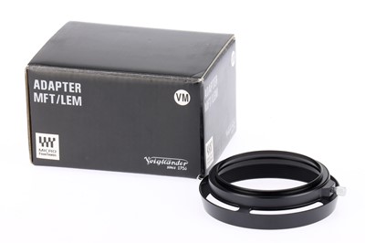 Lot 90A - A Vented Metal Voigtlander Lens Hood