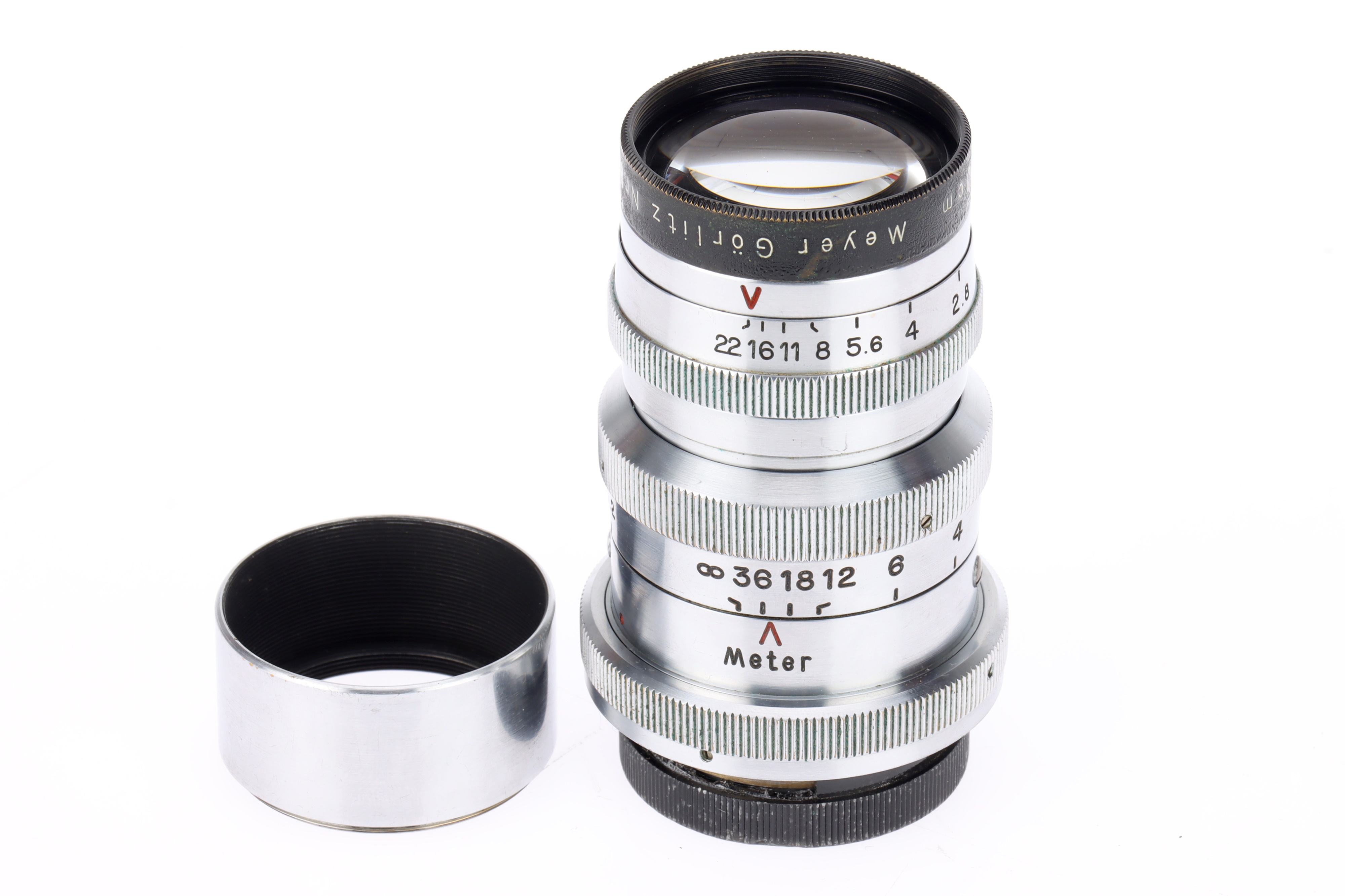 Lot 652 - A Hugo Meyer Troplan f/2.8 10cm Lens,