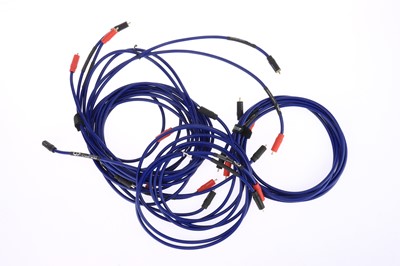 Lot 1377 - A Selection of Chord Clearway Stereo Interconnector Cables