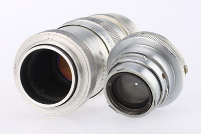 Lot 630 - A Selection of Soviet Era Camera Lenses