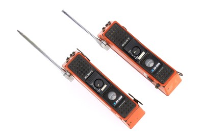 Lot 1276 - A Pair of Sony Citizens Band Portable Transceivers