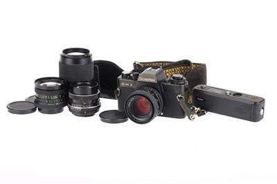 Lot 178 - A Rolleiflex SL35 E 35mm Camera Outfit