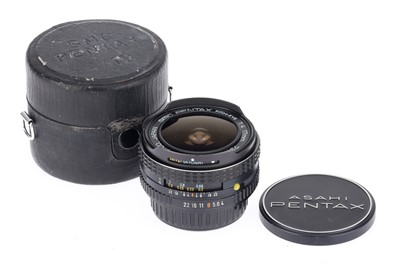 Lot 635 - A Pentax SMC Fish-Eye f/4 17mm Camera Lens