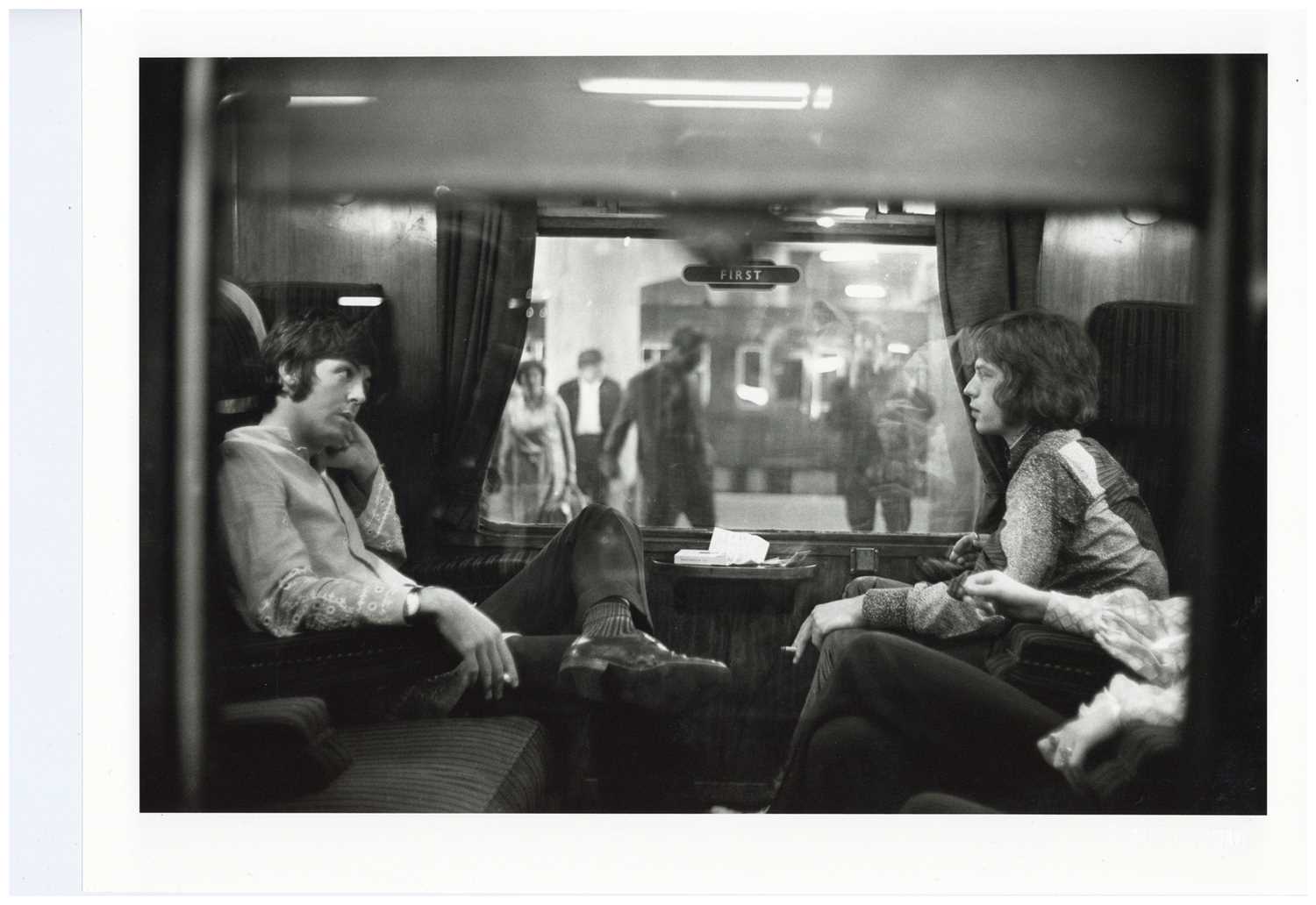 Lot 290 - VICTOR BLACKMAN (1922-1988) Paul McCartney and Mick Jagger