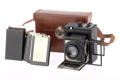 Lot 523 - A Dallmeyer Speed Plate Camera