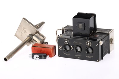 Lot 522 - A Contessa-Nettel Citoskop Stereo Reflex Camera