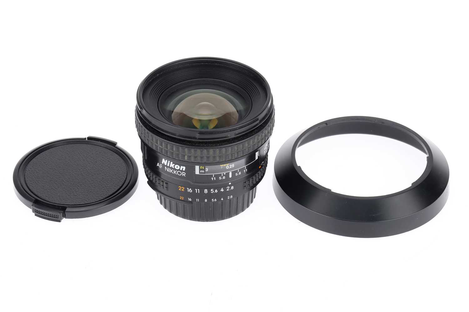 Lot 638 - A Nikon AF Nikkor f/2.8 20mm D Lens,