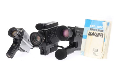 Lot 871 - Three Super 8 Motion Picture Cine Cameras