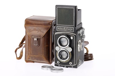 Lot 387 - A Rollei Rolleiflex Automat Medium Format TLR Camera