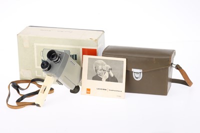 Lot 872 - A Leitz Wetzlar Leicina 8S 8mm Motion Picture Cine Camera