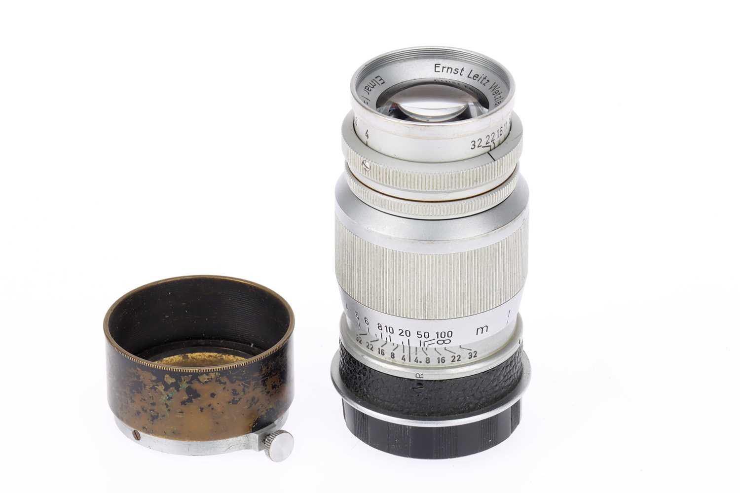 Lot 40 - A Leitz Wetzlar Elmar f/4 9cm Camera Lens