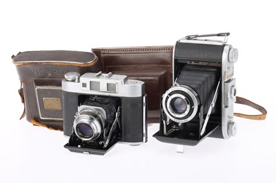 Lot 390 - An Aires Viceroy Folding Rangefinder Camera