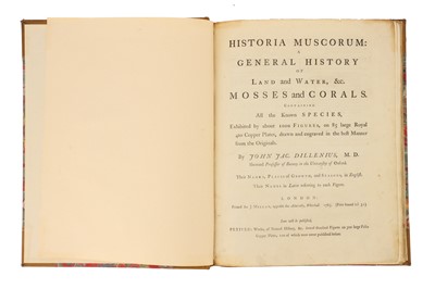 Lot 1230 - Historia Muscorum, Historia Muscorum, 1763