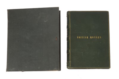 Lot 1227 - 2 19th Century Books of Mounted Moss Specimens