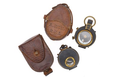 Lot 1122 - A Pair of Military Compasses