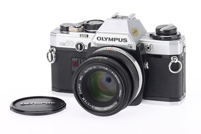 Lot 187 - An Olympus OM-10 35mm SLR Camera