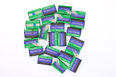 Lot 1027 - A Quantity of Expired 35mm Fuji Provia 100F Professional Film