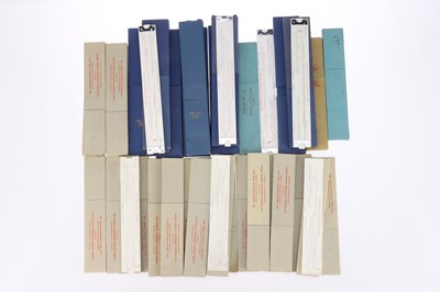 Lot 1140 - A Large Collection of Slide Rules