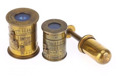 Lot 560 - Two Watkins Brass Actinometer Exposure Meters