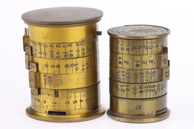 Lot 560 - Two Watkins Brass Actinometer Exposure Meters