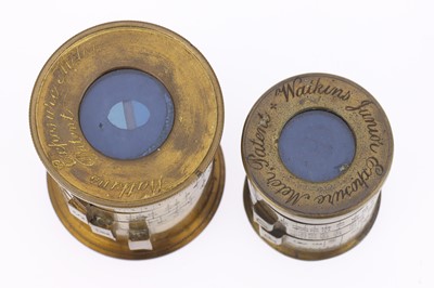 Lot 560 - Two Watkins Brass Actinometer Exposure Meters