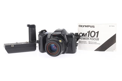 Lot 142 - An Olympus OM101 Power Focus 35mm SLR Camera