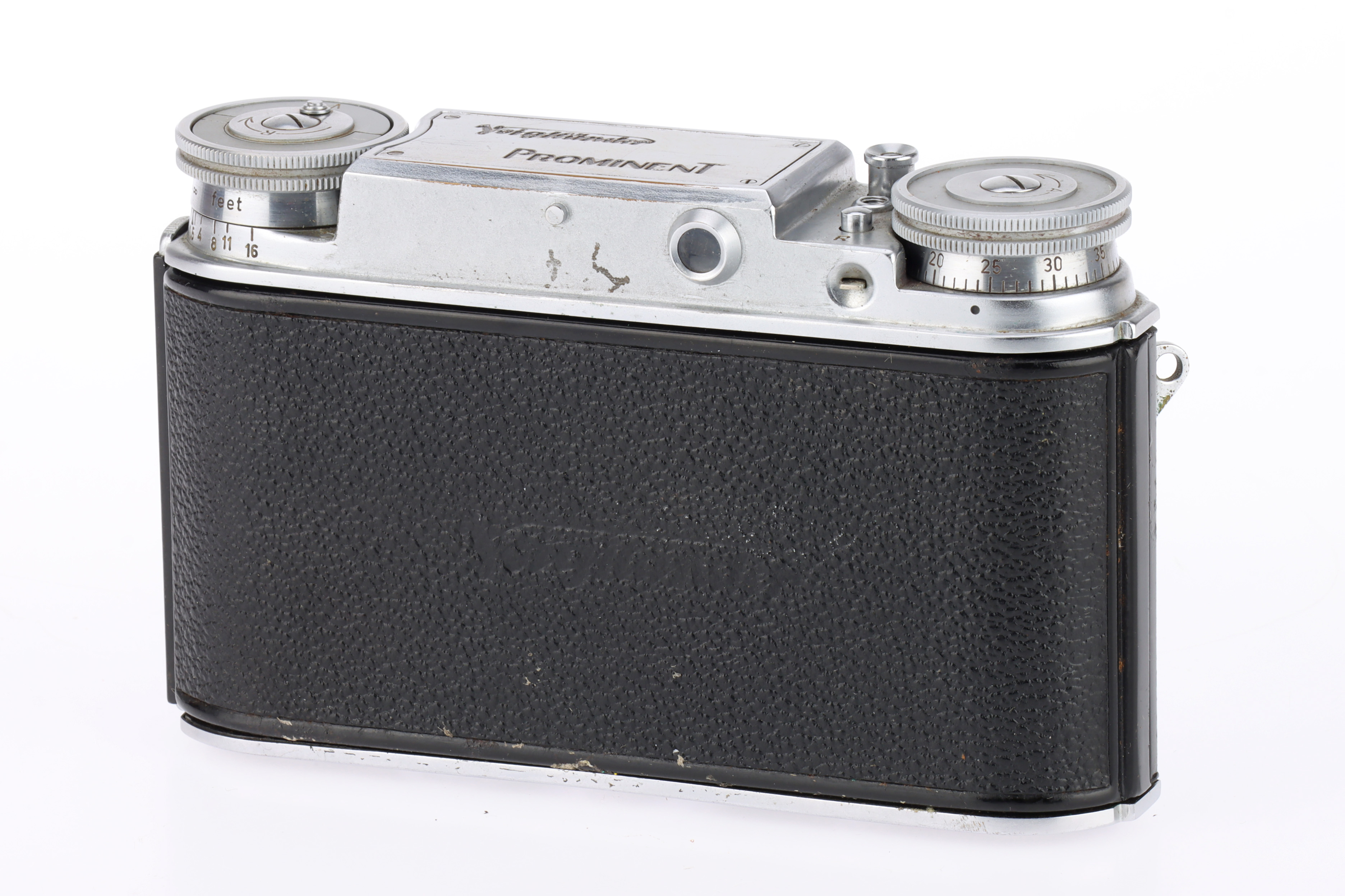 Ancien Appareil Photo Voigtlander Prominent #B47370 – Argentique Avec Deux Objectifs (35mm Et 100mm)