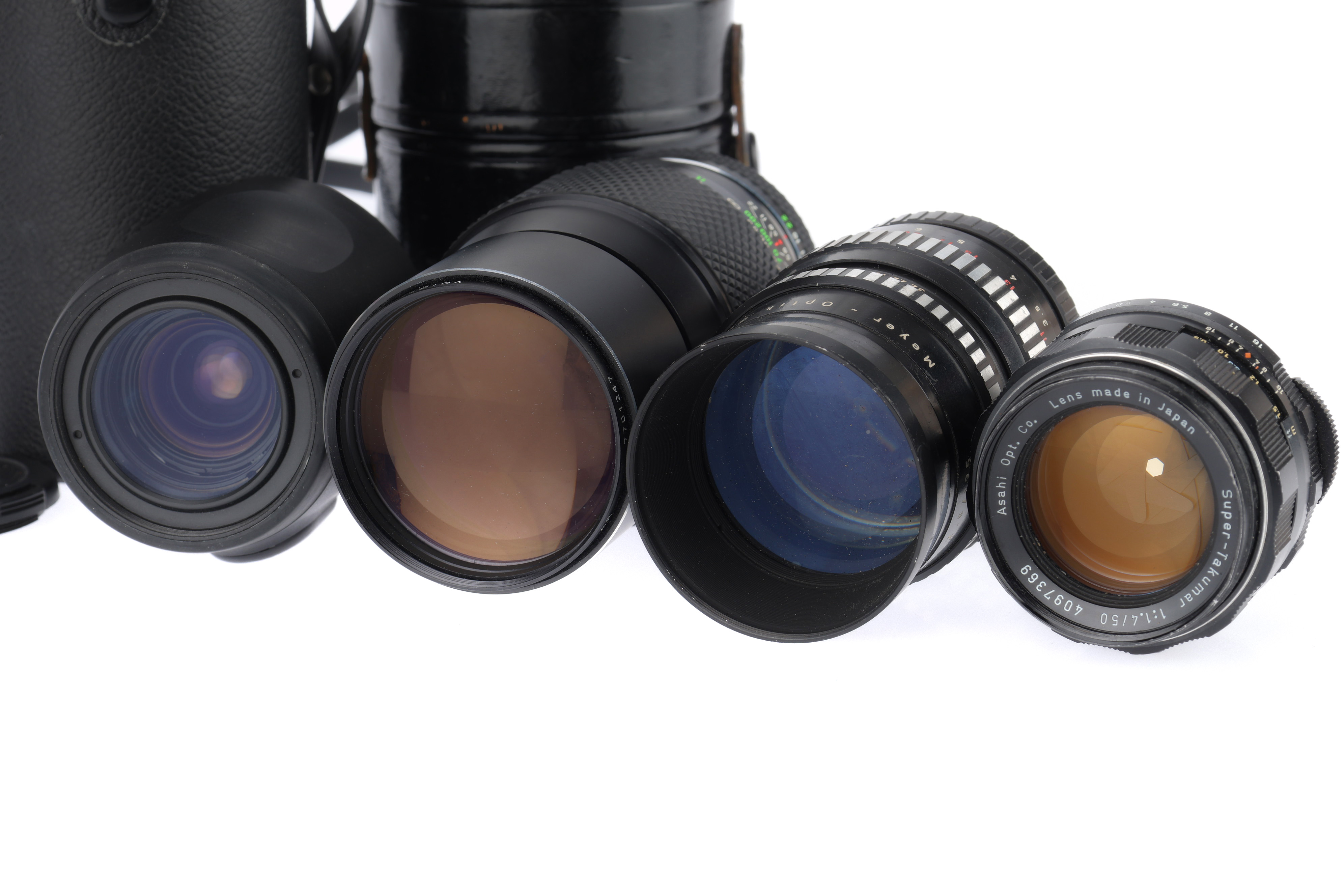 Lot 378 - A Group of 35mm SLR Lenses