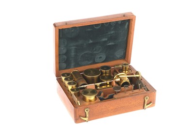 Lot 309 - An Early Set of Powell & Lealand Microscope Accessories