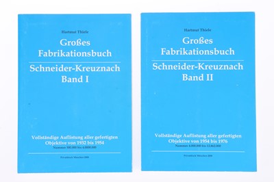 Lot 778 - "Grosses Fabrikationsbuch Band 1 and 2", Hartmut Thiele