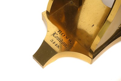 Lot 311 - A Large & Impressive Ross No.1 Binocular Microscope Outfit