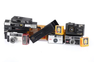 Lot 245 - A Selection of Instamatic and Cartridge Loading Cameras