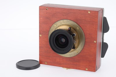 Lot 174 - A Home-Made Wooden Point and Shoot Plate Camera