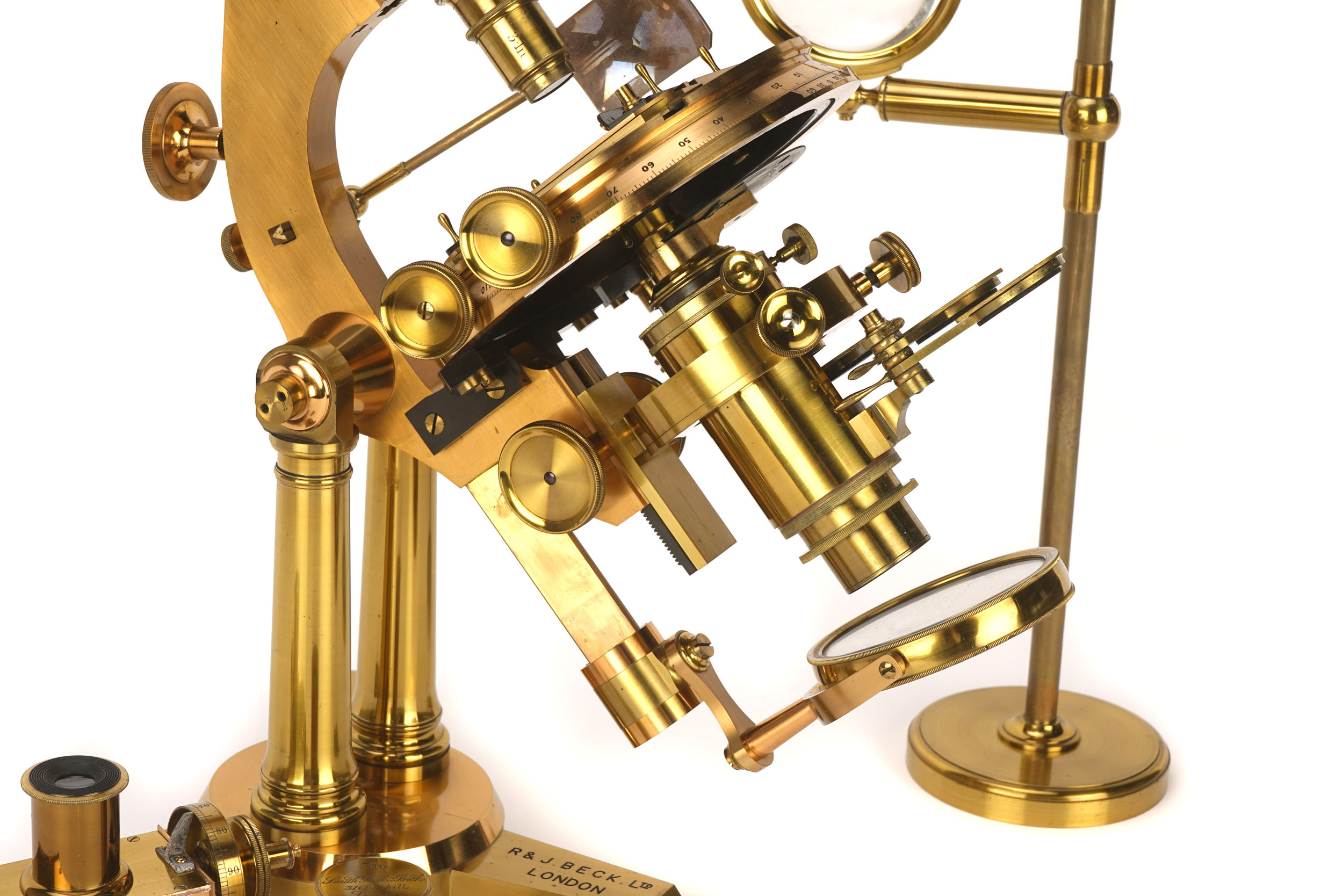 Smith Microscope Lot 312 - A Large Smith & Beck No.1 Circuit Stage