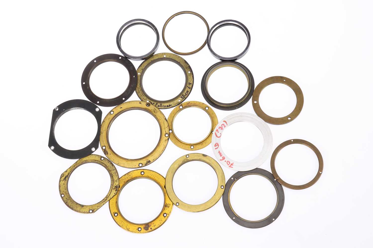 Lot 561 - A Selection of Large Format Lens Mounts