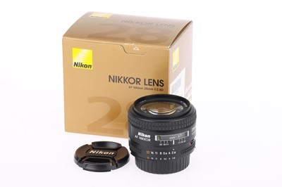 Lot 446 - A Nikon AF Nikkor f/2.8D 28mm Camera Lens