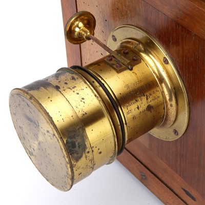 Lot 184 - A Large Unmarked French Sliding Box Wetplate Camera