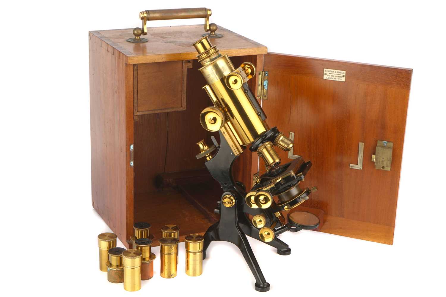 Lot 316 - A Watson "Royal" Compound Microscope