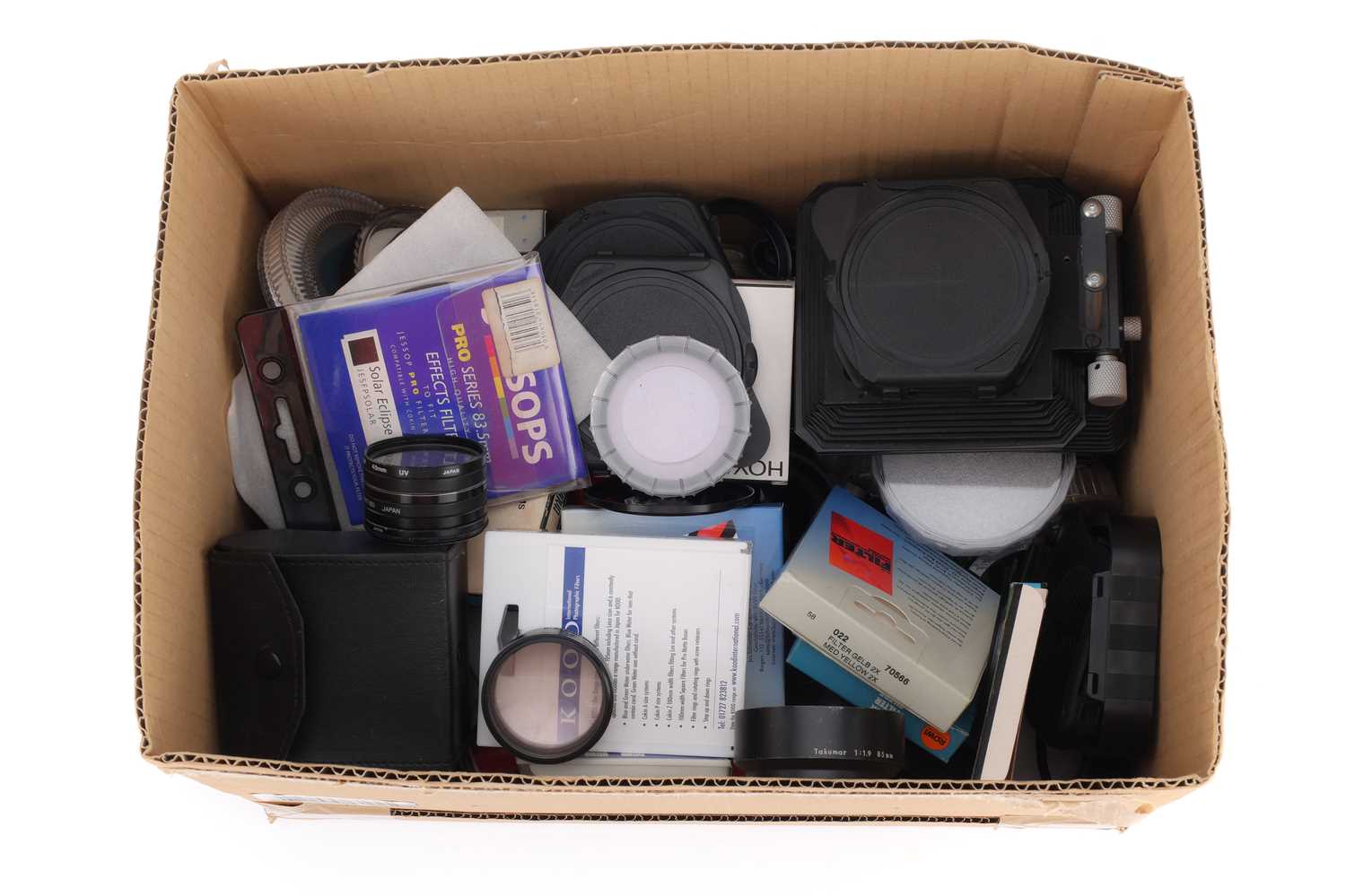 Round Filter System Camera Lot 585 - A Large Selection of Circular Filters